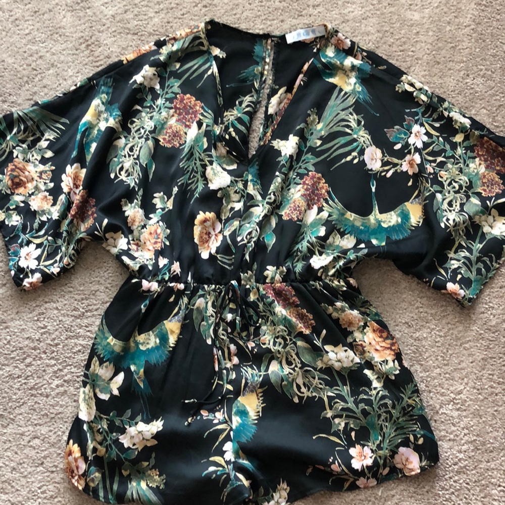 Boutique silky romper